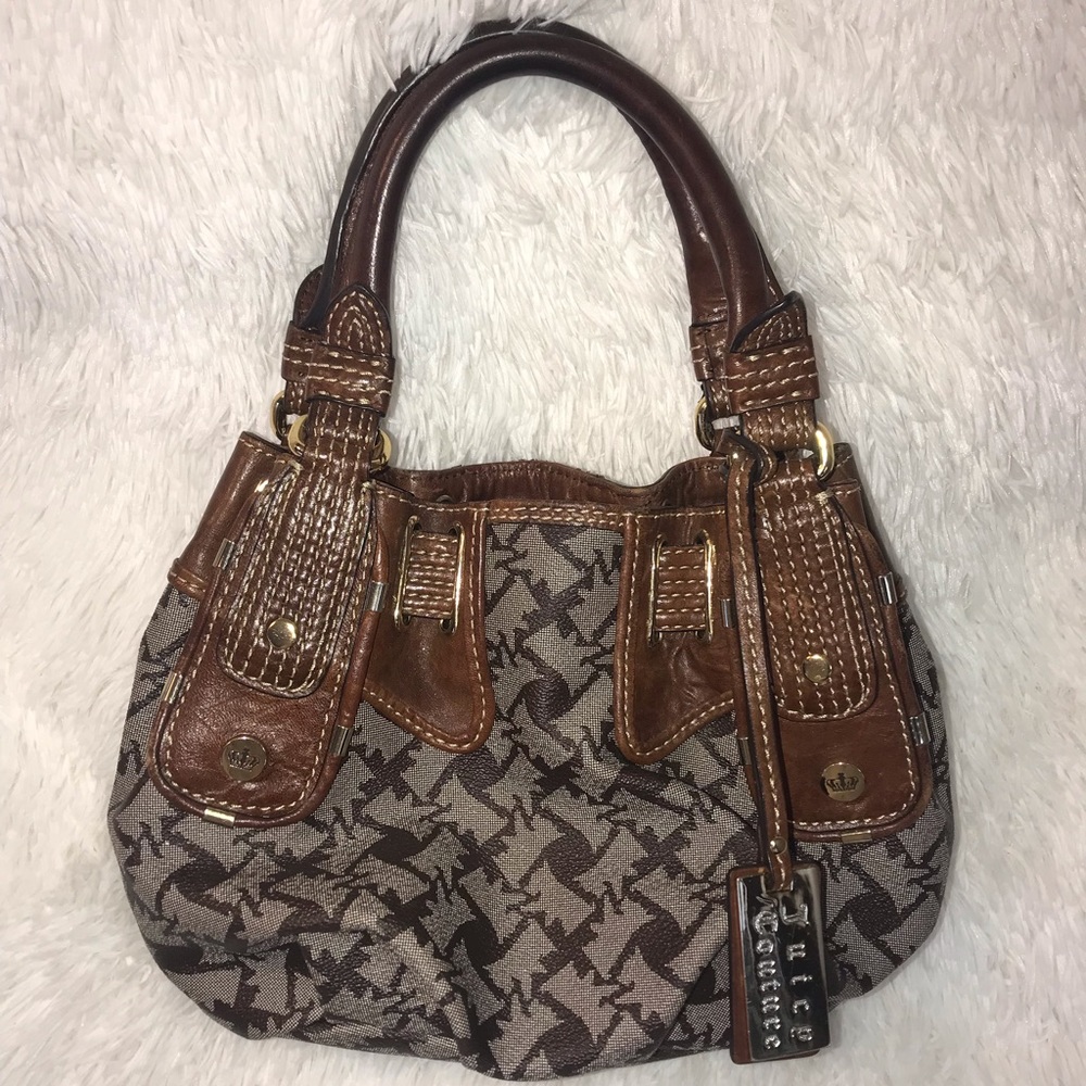 Juicy couture mini satchel Scotty dog print